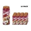(Pack of 12) INOTEA Bubble Tea | Choose One Flavor: Brown Sugar, Taro, Honeydew, Banana, Matcha Latte, Sea Salt Coffee, and Assorted | Ready to Drink in a Can (16.6oz/can) | Black Milk Tea with Boba (Sea Salt Coffee) view 3