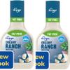 Fat Free Creamy Ranch Salad Dressing 2 Bottles, 16 oz. Each) view 1