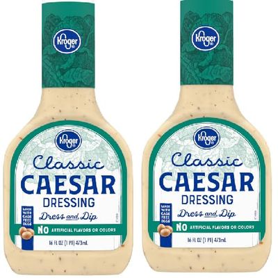 Classic Caesar Salad Dressing (Pack Of 2 Bottles, 16 fl oz. Each)