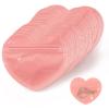 100pcs Mini Bags for Small Business, 2x3 inch Heart-Shaped Jewelry Bags Clear Mylar Ziplock Baggies Cute Packaging Supplies for Earring Sample view 1