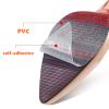 Sole Protector Stickers, Tailorable Anti Slip Shoe Grips, Self-Adhesive Shoe Gummies for Bottom of Heels, Universal Wear Resistant Non Slip Shoes Pads for Women Shoes, 4x40 Inches, Clear view 2