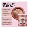 90's MILL Black Salt/Kala Namak Powder with 84 Trace Minerals | Pure Himalayan Black Rock Salt Cooking Salt for A Healthy Life | Kiln Fired Pinkish Grey Black Salt Powder Kala Namak-100GM*2Pack view 2