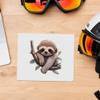 Azeeda 2 x 'Cute Sloth' Microfibre Lens/Glasses Cleaning Cloths (LC00021034) view 4