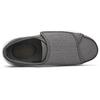 Gmedonm Men's Wide Width Shoes with Easy Put On Adjustable Lightweight for Diabetic Edema Bunions Arthritis Swollen Feet Elderly Walking Widening Shoes Grey view 3
