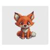 Azeeda 2 x 'Baby Fox' Microfibre Lens/Glasses Cleaning Cloths (LC00021035) view 1