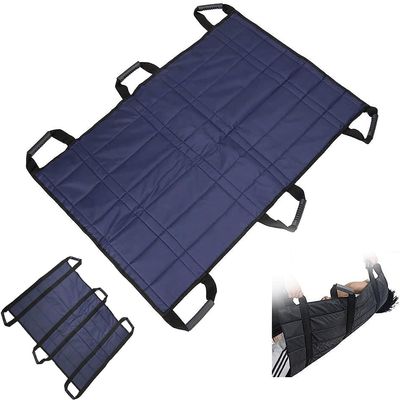 CAIMIAO Transfer Board Slide, Transfer Sling Patient Transfer Belt Elderly Slide Sheet Bedridden Patient Sliding Cloth with Handles