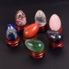 ASNAT 40 * 25 Medium Yoni Egg Natural Stone Jade Crystal Undrilled Massage Ball Kegel Exercise,unakite 40X25 Mm view 4