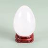 ASNAT 50 * 35 Big Size Yoni Egg Massage Body Natural Crystal Rose Quartz Ball Kegel Exercise,50x35 Undrill view 1