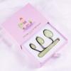 ASNAT Yoni Egg Natural Xiuyan Jade Massage Wand Set Stone and Mineral Ball Kegel Exercise,4 Pcs Set view 1