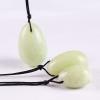 ASNAT Yoni Egg Natural Xiuyan Jade Massage Wand Set Stone and Mineral Ball Kegel Exercise,3 Pcs view 1