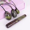 ASNAT Natural Jasper Yoni Eggs Massage Wand Box Set Kegel Exercise Muscle Training Massager Original Stone Crystal Egg,Massage Wand view 2