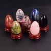 ASNAT 40 * 25 Medium Yoni Egg Natural Stone Jade Crystal Undrilled Massage Ball Kegel Exercise,Lapis Lazuli 40X25 view 2