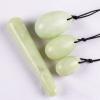 ASNAT Yoni Egg Natural Xiuyan Jade Massage Wand Set Stone and Mineral Ball Kegel Exercise,45x30 Mm view 4