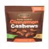 Platinum Kettle Cooked Cinnamon Cashews - Plant Based Protein, Fiber, Healthy Snack - Sweet & Spicy Flavors - Can Bring at Home, Work, Office, Gym & School - 13 oz Individual & Resealable Pouch view 1