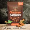 Platinum Kettle Cooked Cinnamon Cashews - Plant Based Protein, Fiber, Healthy Snack - Sweet & Spicy Flavors - Can Bring at Home, Work, Office, Gym & School - 13 oz Individual & Resealable Pouch view 4