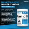 PEScience Amino IV BCAA & EAA Powder, Essential Amino Acids, Taurine, Electrolytes for Hydration and Muscle Recovery, Sugar Free for Men & Women, Post Workout - Black Cherry - 30 Servings view 3