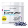 Livingood Daily Electrolytes Powder, Electrolytes Hydration Drink Mix with Vitamin C, Magnesium, Taurine & Sea Salt, Electrolyte Supplement for Energy & Hydration, Keto, Berry Frost Flavor, 30 Srvgs view 1