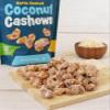 Platinum Kettle Cooked Coconut Cashews - Plant Based Protein, Fiber, Healthy Snack - Wholesome Nutritional Boost - Can Bring at Home, Work, Office, Gym & School - 13 oz Individual & Resealable Pouch view 3