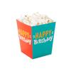 Happy Birthday Popcorn Boxes 24 Pieces view 1