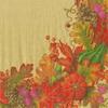 Harvest Garland Gold Napkin Dinner - 20 Per Package view 2