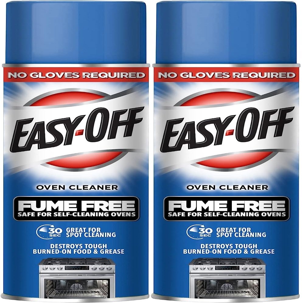 Easy-Off Fume Free Oven Cleaner, Lemon 14.5 oz Can - Pack of 2