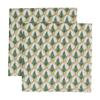 Deco Christmas Gold Cocktail Napkins - 20 Per Package - 4 Units view 3