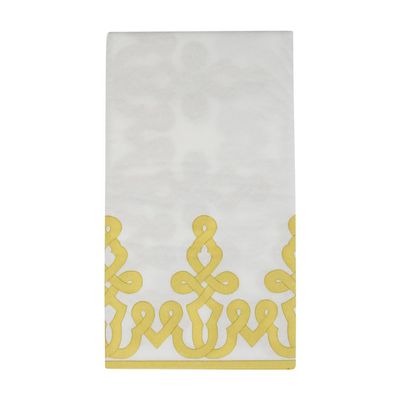 Dessin Passementerie Dijon Paper Linen Guest Towel Napkins - 12 Per Package - 2 Units