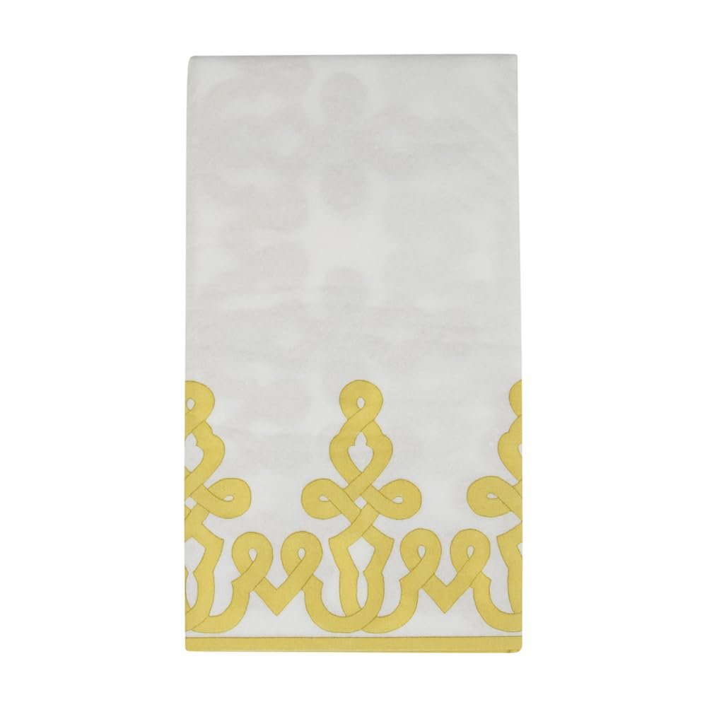 Dessin Passementerie Dijon Paper Linen Guest Towel Napkins - 12 Per Package - 2 Units