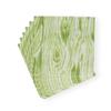 Woodgrain Moss Green Cocktail Napkins - 20 Per Package view 2
