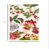 Berry Botanical Taupe Guest Towel Napkins - 15 Per Package view 4