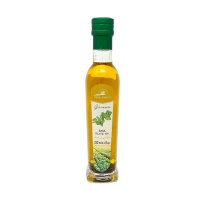 Italian Basil Infused Extra Virgin Olive Oil - 250 ml/8.5 oz (1)