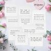 Gift Boutique 100 Marriage Quotes Cocktail Beverage Napkins Disposable Paper Funny Dessert Napkin for Anniversary Wedding Bar Tableware Party Supplies view 3