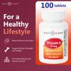 GeriCare Vitamin D-3 (10 mcg 400 IU) & Calcium (25 Mg) Dietary Supplement Tablets Essential Bone Health, Muscle Function & Immune Support 100 Count (Pack of 1) view 2