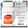 GeriCare Vitamin D-3 (10 mcg 400 IU) & Calcium (25 Mg) Dietary Supplement Tablets Essential Bone Health, Muscle Function & Immune Support 100 Count (Pack of 1) view 3