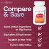 GeriCare Vitamin D-3 (10 mcg 400 IU) & Calcium (25 Mg) Dietary Supplement Tablets Essential Bone Health, Muscle Function & Immune Support 100 Count (Pack of 1) view 4