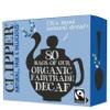 Clipper Tea, Organic Decaf, Plant-Based, Decaffeinated Black Tea, Great Over Ice, 1 Pack, 80 Unbleached Tea Bags view 1