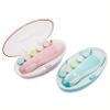 Baby Nail Clippers 20 in 1 by Royal Angels Baby | Safe Electric Baby Nail Trimmer, Baby Nail File Kit, Additional Replacement Heads, Newborn Toddler Toes and Fingernails, Trim and Polish (Blue) view 3