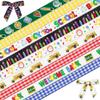 Hying Ribbon for Gift Wrapping - Back to School Grosgrain Ribbon, Kindergarten Decoration DIY Party Decor, 4/5 x 3/8" X 20 Yards view 1