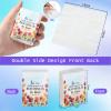 Colarr 100 Pcs Christian and Appreciation Pocket Tissues Travel Packs Gifts Bulk 3 Ply Facial Tissues Individual Pack with Motivational Quotes for Wedding Church(Bible Verse) view 3