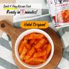 Yopokki Halal Tteokbokki Cup (Original, 2-Pack)  Microwaveable Korean Rice Cake with Mild & Savory Sauce  Quick, Easy, and Halal-Friendly view 3