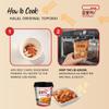 Yopokki Halal Tteokbokki Cup (Original, 2-Pack)  Microwaveable Korean Rice Cake with Mild & Savory Sauce  Quick, Easy, and Halal-Friendly view 4
