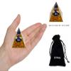 12 Zodiac Orgone Crystal Pyramid, Natural Amethyst Crystal Ball for Aries Zodiac, 2" Orgone Healing Pyramid for Positive Energy Stress Reduce Healing Meditation Attract Wealth Lucky view 4