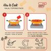 Yopokki Instant Halal Tteokbokki Pack (Sweet Mild Spicy, 2 Packs) Korean Street food with sweet and moderately spicy sauce Topokki Rice Cake - Quick & Easy to Prepare view 4