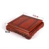 ARINAL Bonsai Base Square Base Wooden Vase Base Small Teapot Vase Bonsai Base Jade Buddha Statue Display Stand Vase Base (Size : S) view 2
