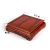 ARINAL Bonsai Base Square Base Wooden Vase Base Small Teapot Vase Bonsai Base Jade Buddha Statue Display Stand Vase Base (Size : M) view 2