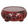 ARINAL Bonsai Base Bonsai Display Stand Wooden Round Display Base Bracket Stone Ornament Base for Small Things Statue Vase Vase Base (Size : S) view 1