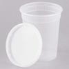 32oz Deli Food Storage Containers with Lid Togo Soup Cup Microwave Safe 240-pack (32oz) S32 view 2