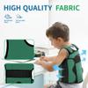 OUTREE Weighted Vest for Kids with Sensory Needs (Medium, Ages 5-7), Compression Vest for Kids with ADHD and Autism, Weighted Vest Including 6 Removable Weights, Breathable Mesh Design (Green) view 2