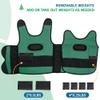 OUTREE Weighted Vest for Kids with Sensory Needs (Medium, Ages 5-7), Compression Vest for Kids with ADHD and Autism, Weighted Vest Including 6 Removable Weights, Breathable Mesh Design (Green) view 3