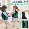 OUTREE Weighted Vest for Kids with Sensory Needs (Medium, Ages 5-7), Compression Vest for Kids with ADHD and Autism, Weighted Vest Including 6 Removable Weights, Breathable Mesh Design (Green) view 4
